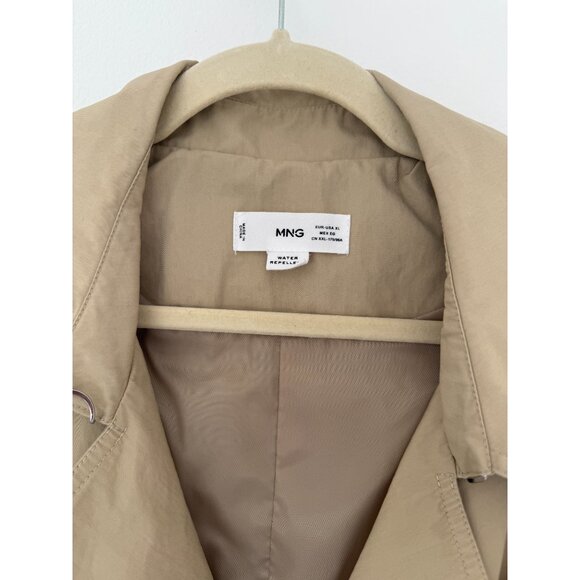 MANGO Oversized Trench Coat - Picture 5 of 11